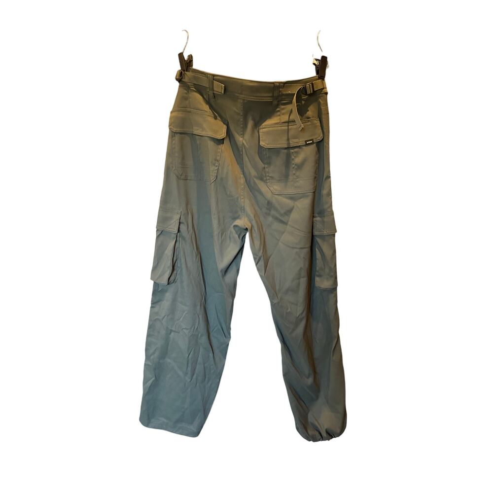 prAna Women’s Hiking Cargo Pants Size 6/29 Green High Rise Relaxed Outdoor Trail - Picture 5 of 11